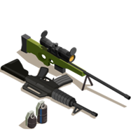 무기 및 폭발물 아이콘